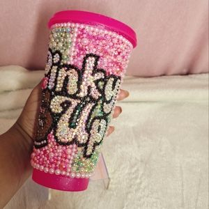 Pinkys Up💗💚 Tumbler🛑SOLD🛑